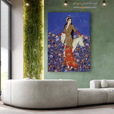 خرید تابلو مینیاتوری - تابلو نقاشی های حسین بهزاد - اسپو دکور