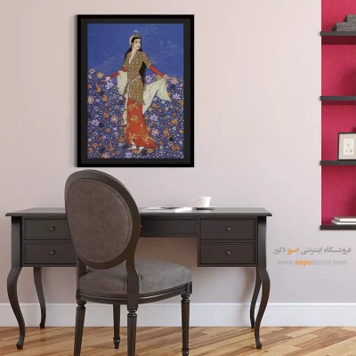 خرید تابلو مینیاتوری - تابلو نقاشی های حسین بهزاد - اسپو دکور