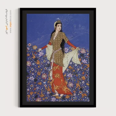خرید تابلو مینیاتوری - تابلو نقاشی های حسین بهزاد - اسپو دکور