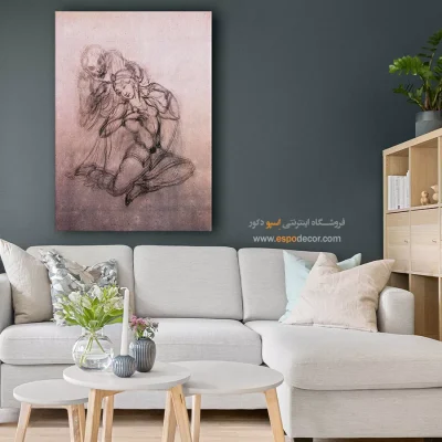 خرید تابلو هنری ایرانی - آرایش – تابلو نقاشی های حسین بهزاد - اسپو دکور