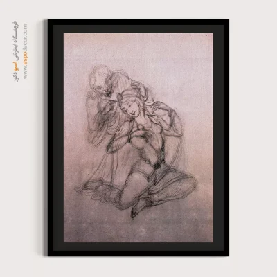 خرید تابلو هنری ایرانی - آرایش – تابلو نقاشی های حسین بهزاد - اسپو دکور