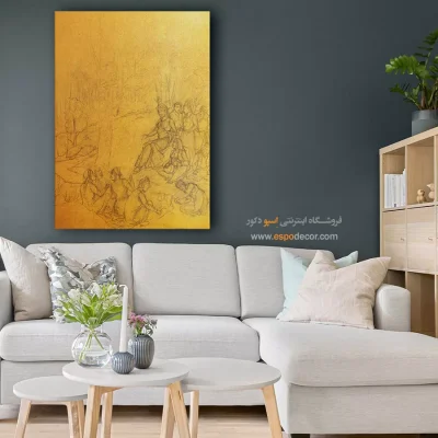 خرید نقاشی اصیل ایرانی - بازدید – تابلو نقاشی های حسین بهزاد - اسپو دکور