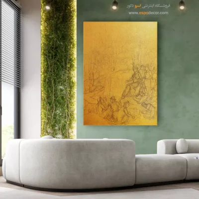 خرید نقاشی اصیل ایرانی - بازدید – تابلو نقاشی های حسین بهزاد - اسپو دکور