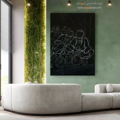 تابلو نقاشی‌های کلاسیک ایرانی - پرنده نگرها – تابلو نقاشی های حسین بهزاد - اسپو دکور