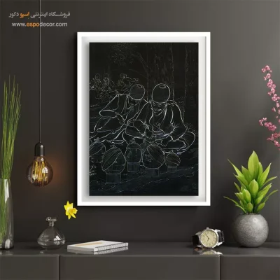 تابلو نقاشی‌های کلاسیک ایرانی - پرنده نگرها – تابلو نقاشی های حسین بهزاد - اسپو دکور