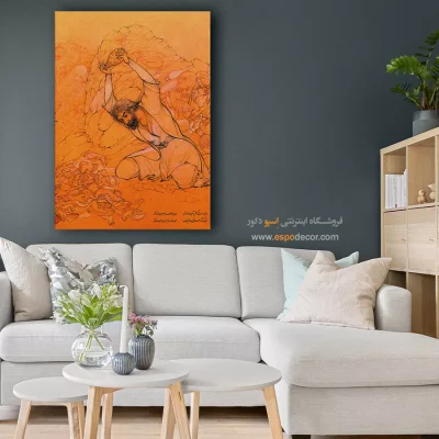 نقاشی اصیل ایرانی - جامی است که عقل آفرین میزندش – تابلو نقاشی های حسین بهزاد - اسپو دکور