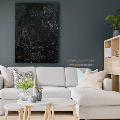 تابلو مینیاتوری ایرانی - جوانی حافظ – تابلو نقاشی های حسین بهزاد - اسپو دکور