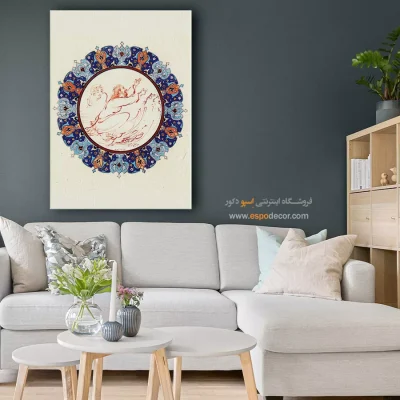 آثار نقاشی کلاسیک ایران - خدایا کوزه شراب مرا شکستی – تابلو نقاشی های حسین بهزاد - اسپو دکور