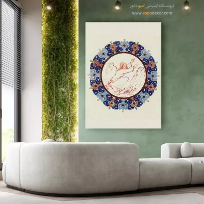 آثار نقاشی کلاسیک ایران - خدایا کوزه شراب مرا شکستی – تابلو نقاشی های حسین بهزاد - اسپو دکور