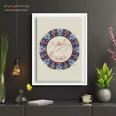 آثار نقاشی کلاسیک ایران - خدایا کوزه شراب مرا شکستی – تابلو نقاشی های حسین بهزاد - اسپو دکور