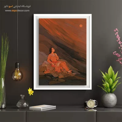 تابلوهای بوم سنتی - خیام – تابلو نقاشی های حسین بهزاد - اسپو دکور