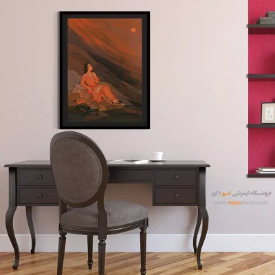 تابلوهای بوم سنتی - خیام – تابلو نقاشی های حسین بهزاد - اسپو دکور