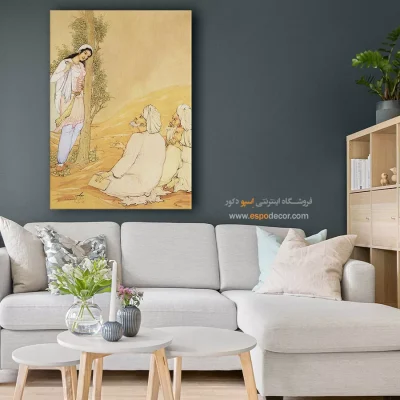 فروش نقاشی مینیاتور استاد بهزاد - دیدار با هنرمند – تابلو نقاشی های حسین بهزاد - اسپو دکور