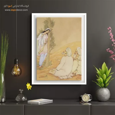 فروش نقاشی مینیاتور استاد بهزاد - دیدار با هنرمند – تابلو نقاشی های حسین بهزاد - اسپو دکور
