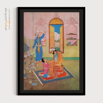 تابلو طرح مینیاتوری