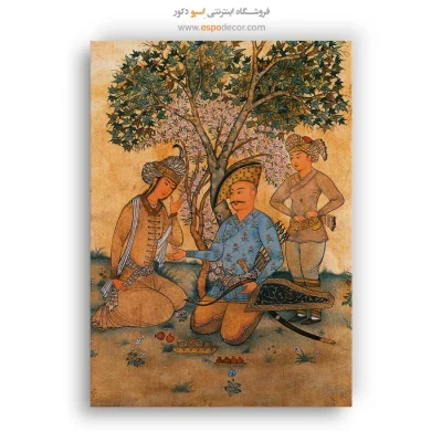 نقاشی ایرانی با سبک سنتی