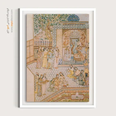 تابلو اتاق پذیرایی ایرانی