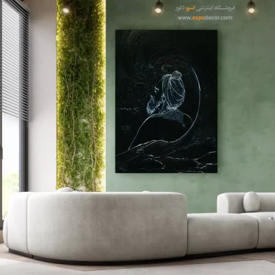 تابلو دیواری ایرانی کلاسیک - فردوسی – تابلو نقاشی های حسین بهزاد - اسپو دکور