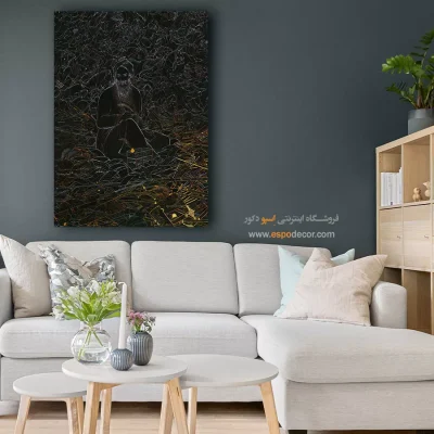 تابلو سنتی ایرانی برای منزل - فردوسی – تابلو نقاشی های حسین بهزاد - اسپو دکور