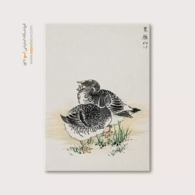تابلو منوگرافی پرندگان - اسپو دکور