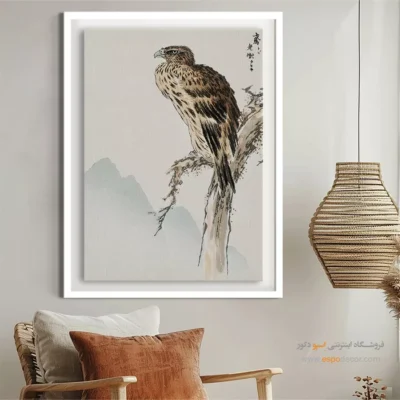 تابلو منوگرافی پرندگان - اسپو دکور