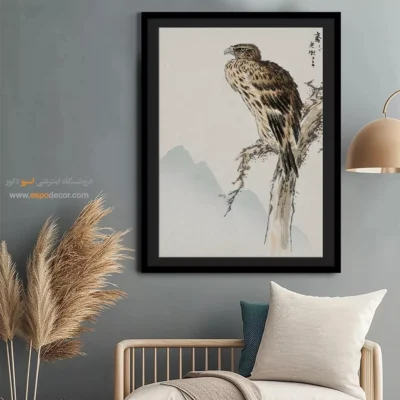تابلو منوگرافی پرندگان - اسپو دکور