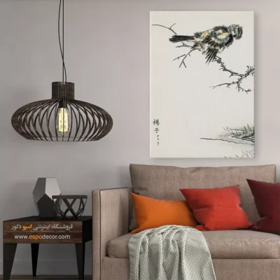 تابلو منوگرافی پرندگان - اسپو دکور