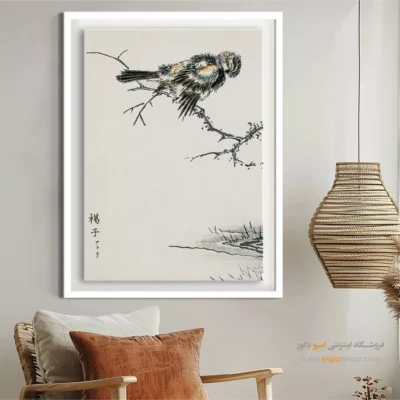 تابلو منوگرافی پرندگان - اسپو دکور