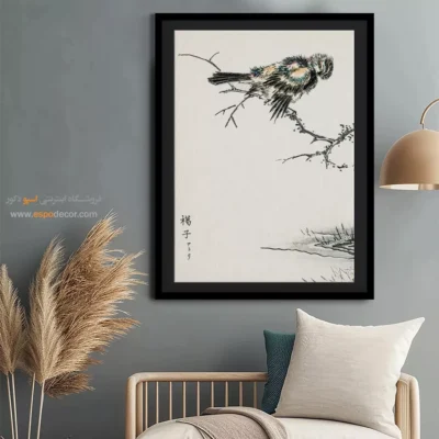 تابلو منوگرافی پرندگان - اسپو دکور