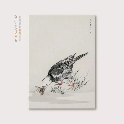 تابلو منوگرافی پرندگان - اسپو دکور