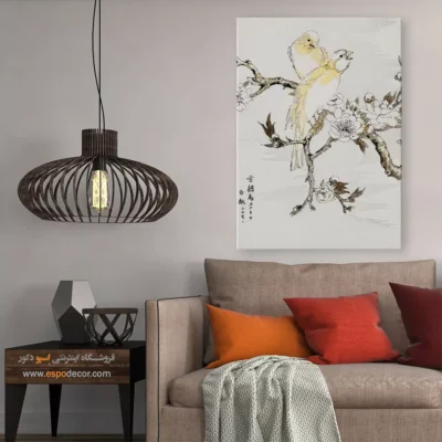 تابلو منوگرافی پرندگان - اسپو دکور