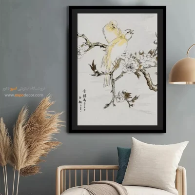 تابلو منوگرافی پرندگان - اسپو دکور