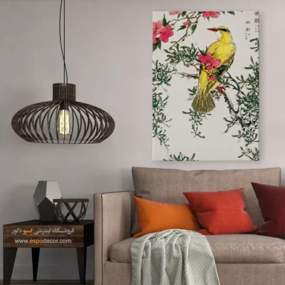 تابلو منوگرافی پرندگان - اسپو دکور
