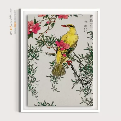 تابلو منوگرافی پرندگان - اسپو دکور