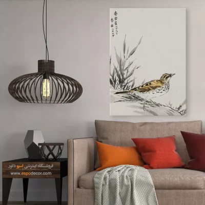 تابلو منوگرافی پرندگان - اسپو دکور