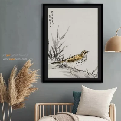 تابلو منوگرافی پرندگان - اسپو دکور