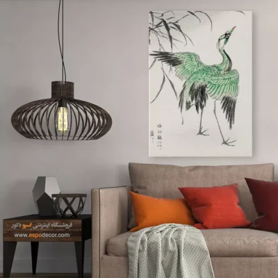 تابلو منوگرافی پرندگان - اسپو دکور