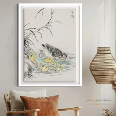 تابلو منوگرافی پرندگان - اسپو دکور