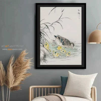 تابلو منوگرافی پرندگان - اسپو دکور