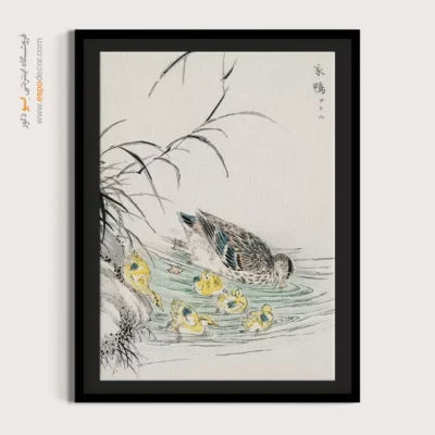 تابلو منوگرافی پرندگان - اسپو دکور