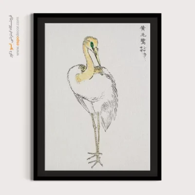 تابلو منوگرافی پرندگان - اسپو دکور