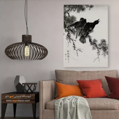 تابلو منوگرافی پرندگان - اسپو دکور