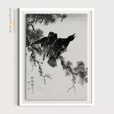 تابلو منوگرافی پرندگان - اسپو دکور