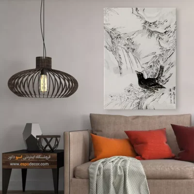 تابلو منوگرافی پرندگان - اسپو دکور