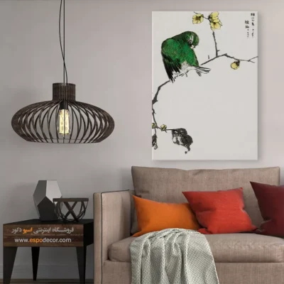 تابلو منوگرافی پرندگان - اسپو دکور