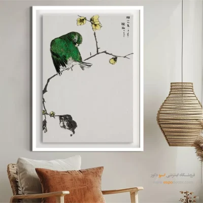 تابلو منوگرافی پرندگان - اسپو دکور