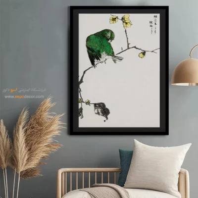 تابلو منوگرافی پرندگان - اسپو دکور