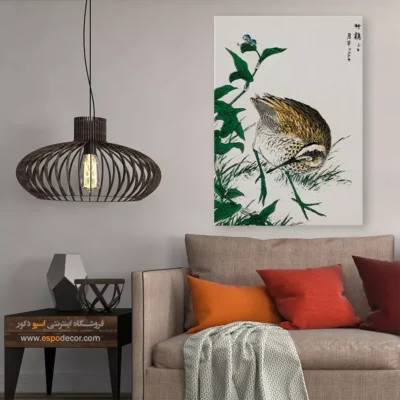 تابلو منوگرافی پرندگان - اسپو دکور