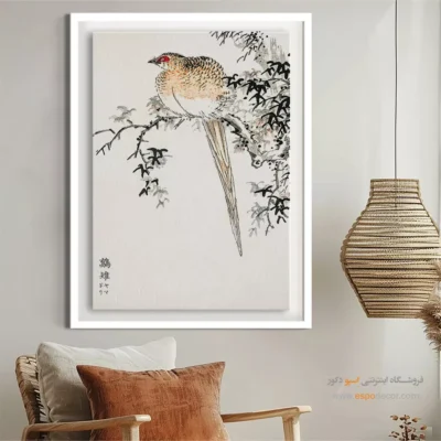 تابلو منوگرافی پرندگان - اسپو دکور