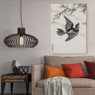 تابلو منوگرافی پرندگان - اسپو دکور